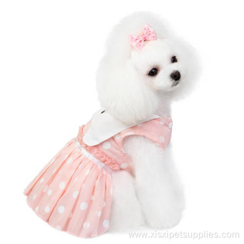 Multicolor high quality comfortable cute dog dress